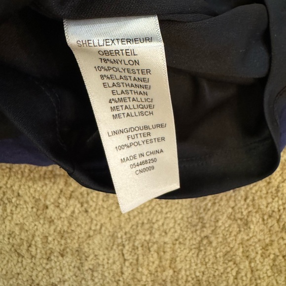 Aidan Mattox Black/Silver Sheath Cocktail Dress - Picture 10 of 10